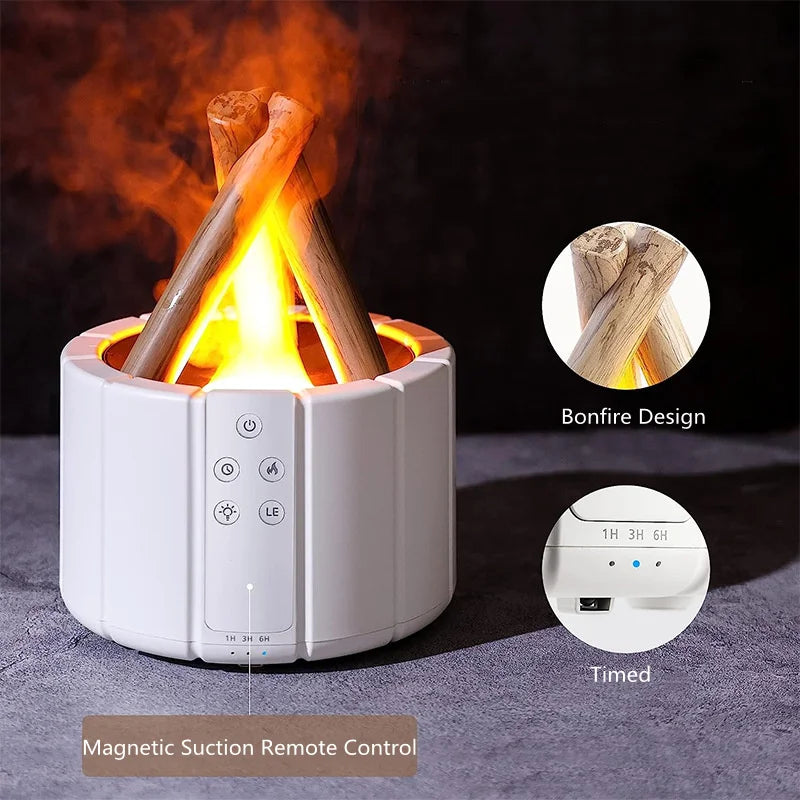 Well-being humidifier with aroma function