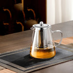 Elegant Borosilicate Glass Teapot – Ideal for Tea Lovers