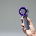 Mini Fan with Cooling Plate – Portable Fan with 100 Speeds and Adjustable Airflow