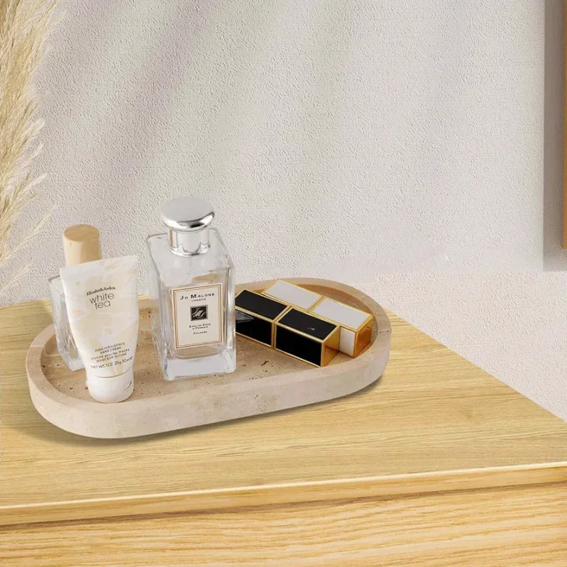 ElysiumStein Elegantes Badezimmer-Set aus Naturstein