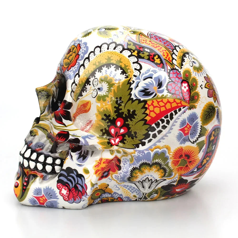 Artful Skull Decor with Mexican Design