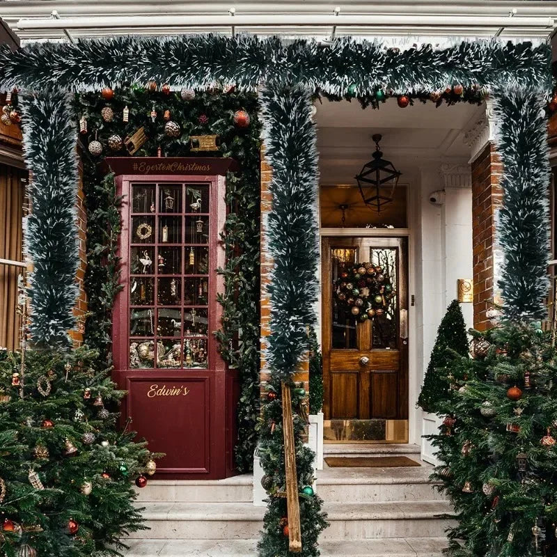 Christmas Decoration Garland - Artificial Fir Garland for Indoor and Outdoor