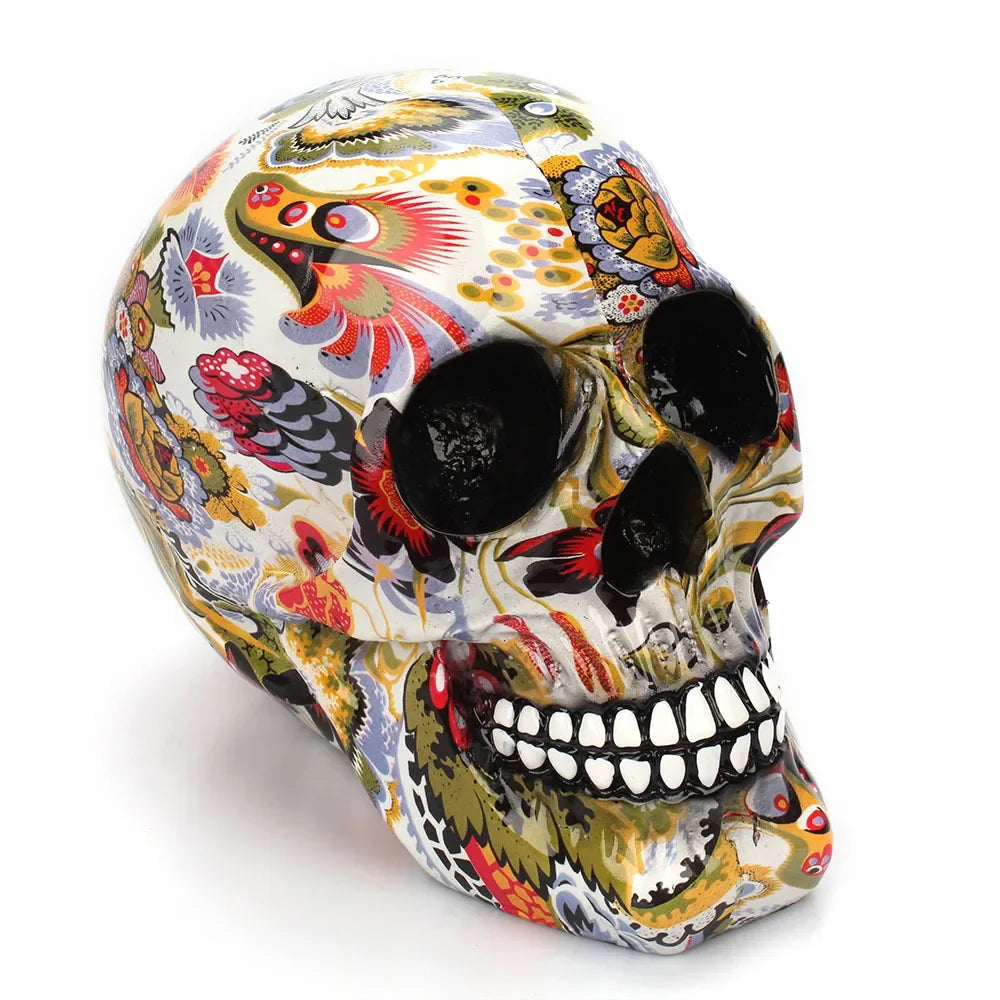 Artful Skull Decor with Mexican Design