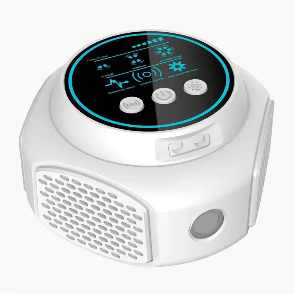 Ultrasonic pest repeller for power outlets