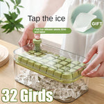 Silicone Ice Cube Tray with 32 Compartments