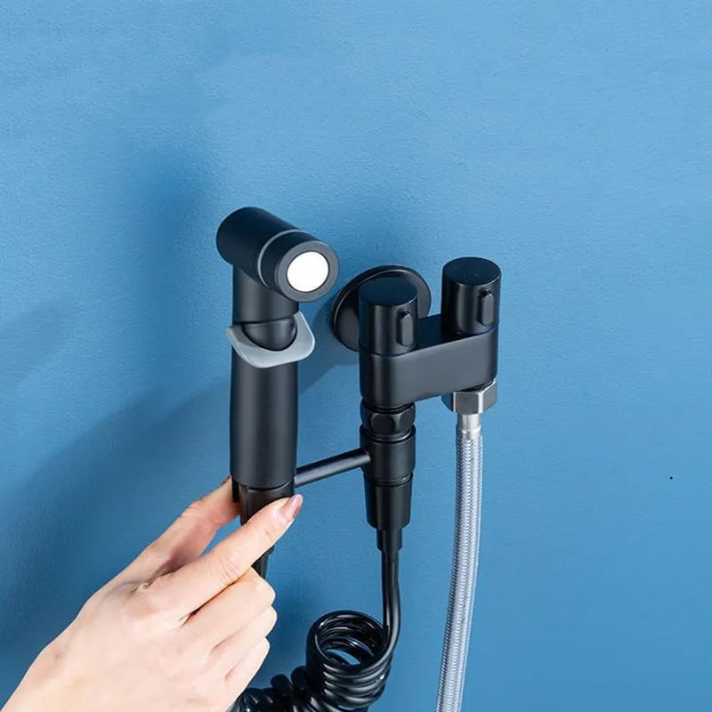 AquaSmart Bidet Companion - High-Quality Wall-Mounted Hygiene Set