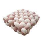 Thick Woven Knot Pillow
