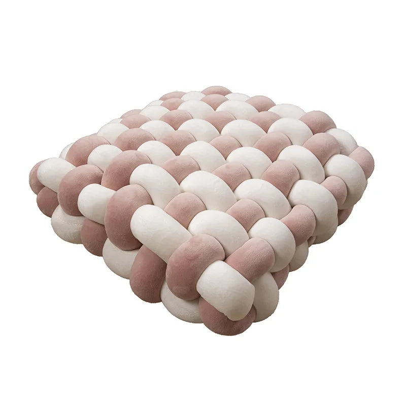 Thick Woven Knot Pillow