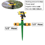Rundum Bewässerungssystem für den Garten | 1/2" Anschluss | 5–12 m Reichweite