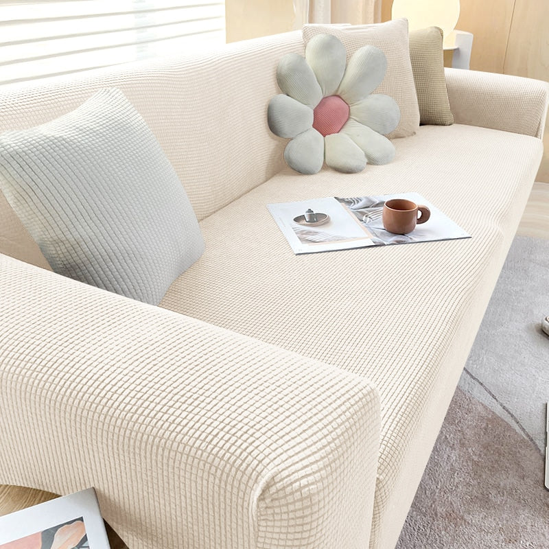 FlexiCover Elastic Sofa Covers – Protective Cover for Corner and Standard Sofas