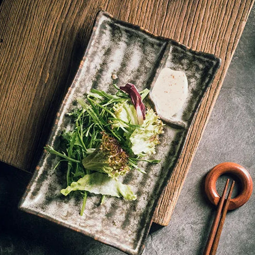 Elegante Keramikteller für Sushi-Liebhaber