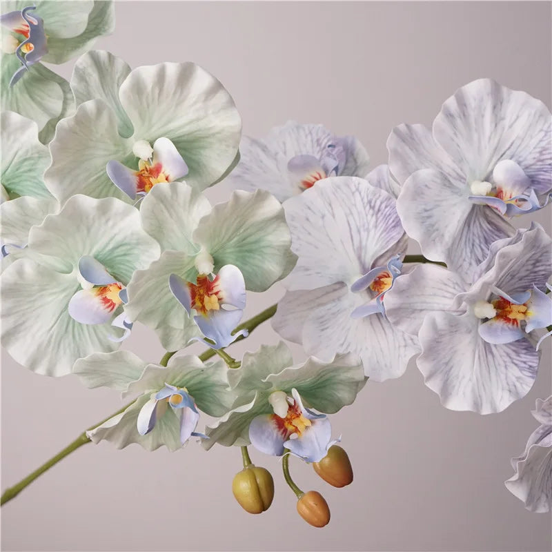 Künstliche Phalaenopsis-Orchidee mit 9 Blütenköpfen