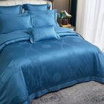 Himmlisches Blaues Bettwäsche-Set aus Ägyptischer Baumwolle