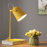 Bunte Tischlampe im Eimerdesign – Kreatives modernes Licht