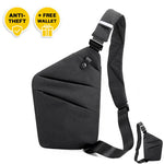 Stilvolle Multifunktions-Brusttasche für aktive Männer