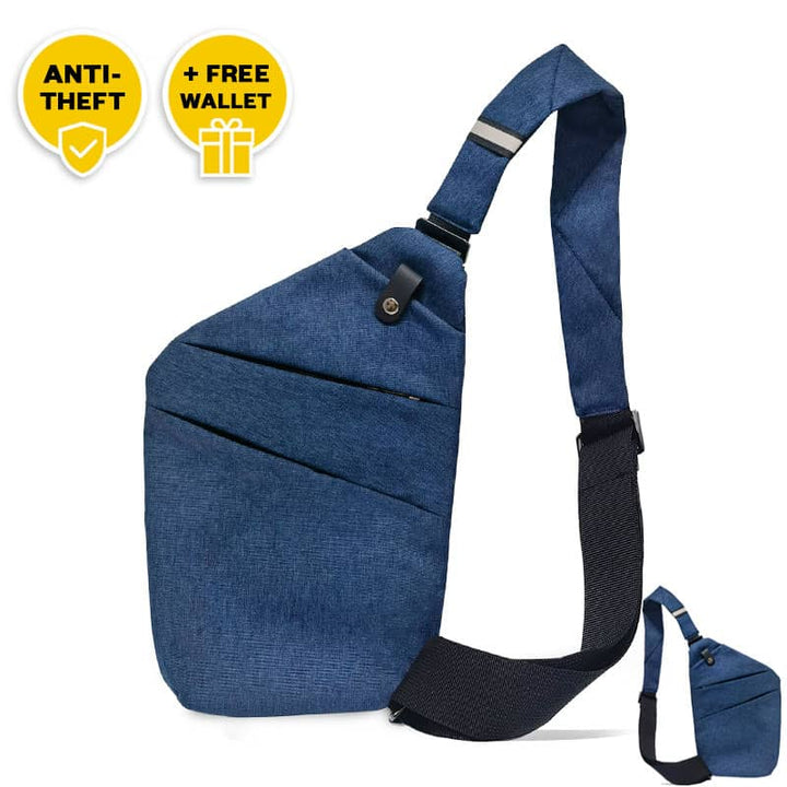 Stilvolle Multifunktions-Brusttasche für aktive Männer