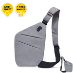 Stilvolle Multifunktions-Brusttasche für aktive Männer