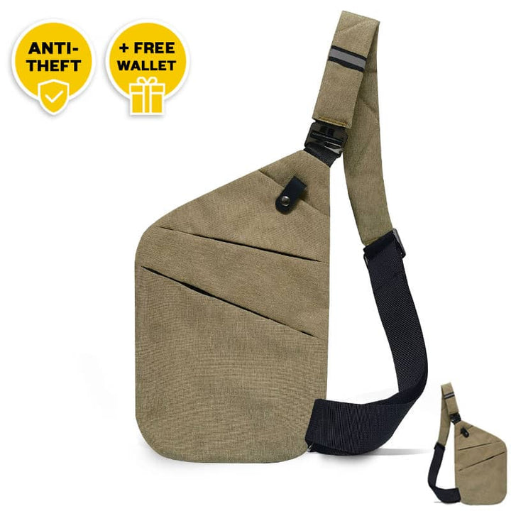 Stilvolle Multifunktions-Brusttasche für aktive Männer
