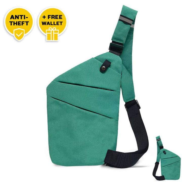 Stilvolle Multifunktions-Brusttasche für aktive Männer