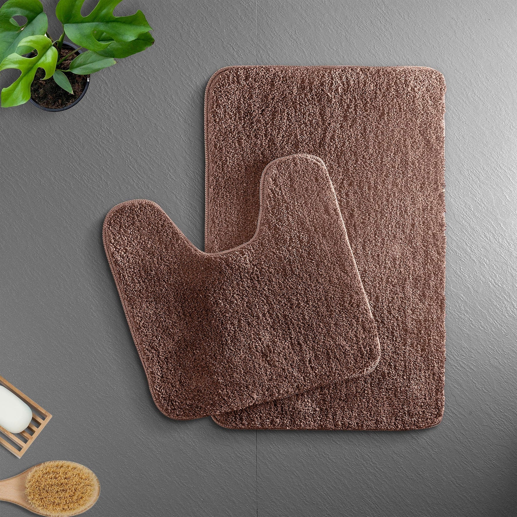 Luxury Microfiber Bathroom Mat – Ultra-Soft, Non-Slip Mat with Quick Water Absorption