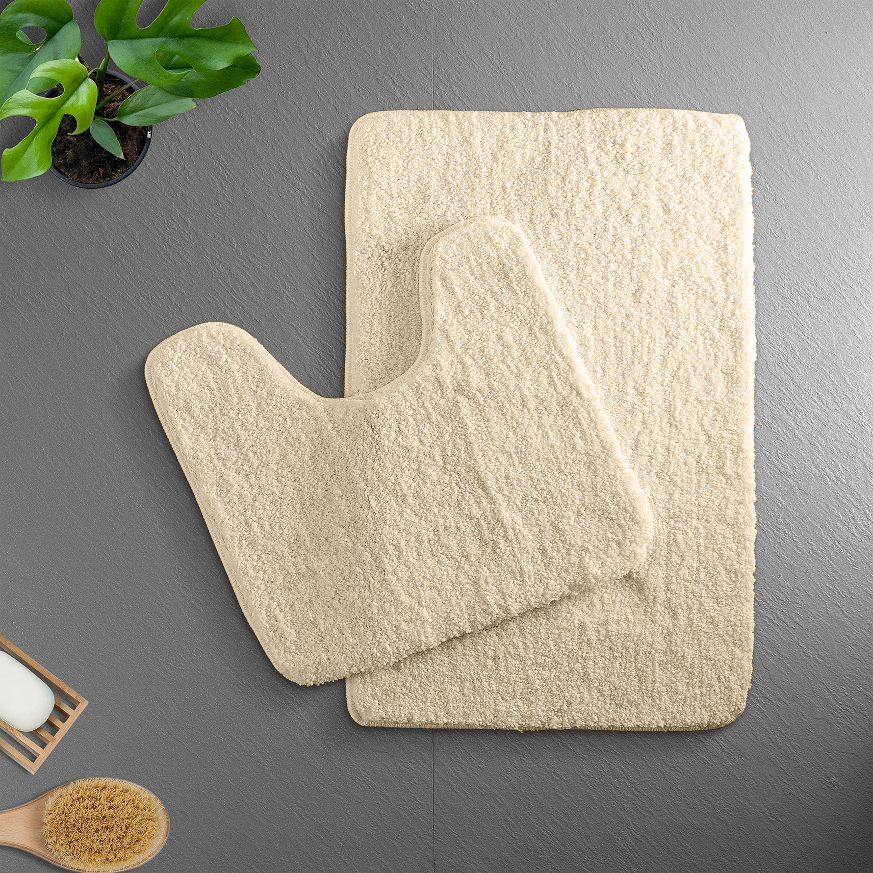 Luxury Microfiber Bathroom Mat – Ultra-Soft, Non-Slip Mat with Quick Water Absorption