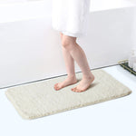 Luxury Microfiber Bathroom Mat – Ultra-Soft, Non-Slip Mat with Quick Water Absorption
