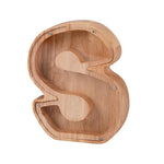 26-letter piggy bank from English