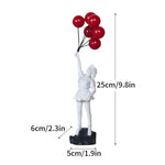 Modern Sculpture Series: Flower Thrower Statue