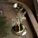 Christmas Candle Holders - Star and Christmas Tree Design for Festive Decor