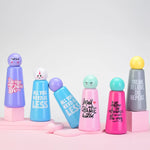 Elegant stainless steel bottle with dual color design