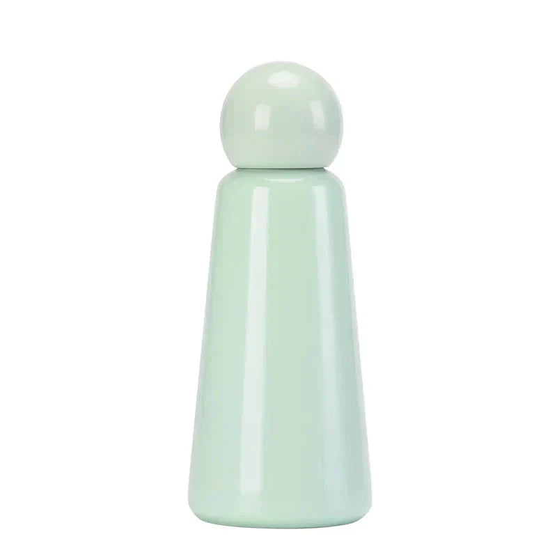 Elegant stainless steel bottle with dual color design