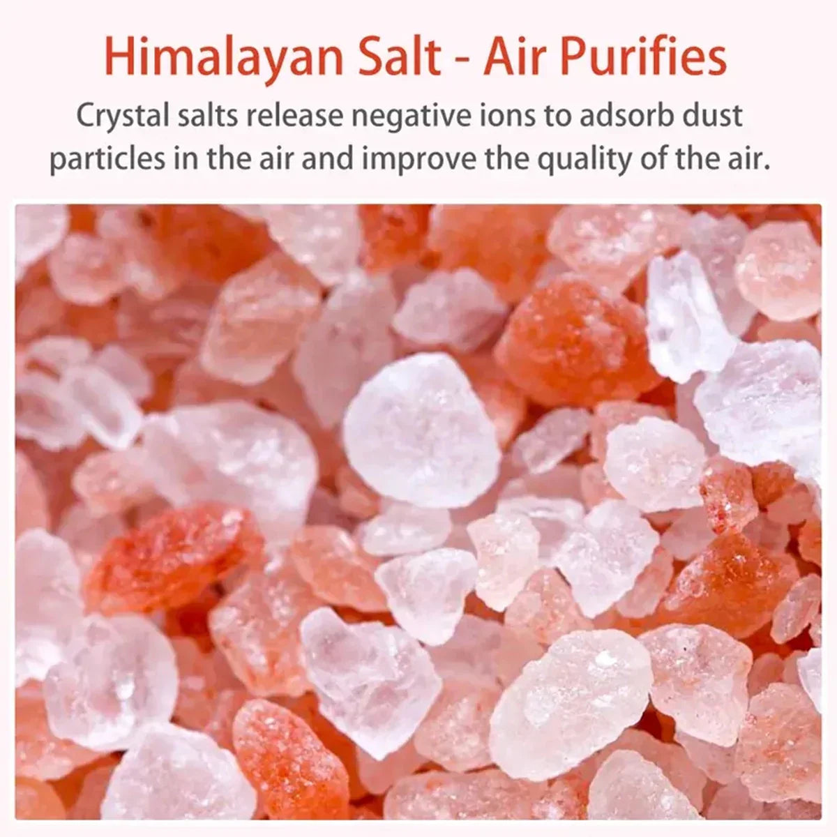 Steamer with crystal salt stone heating
