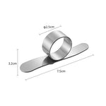 Fruit Peeler Pro | Stainless Steel Finger Ring Fruit Peeler