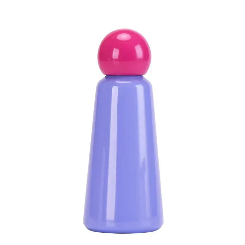 Elegant stainless steel bottle with dual color design