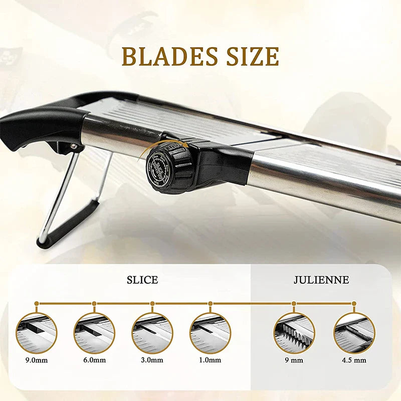 Precision Vegetable Slicer | Adjustable Blades for Perfect Cuts