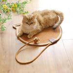 2-in-1 Katzenkratzmatte und Spielunterlage CatJoy