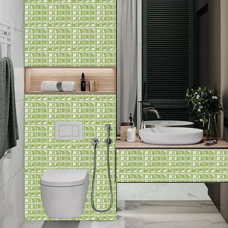 VivaMosaik 3D Wall Tile Stickers – 10 Pieces for Stylish Spaces