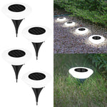 Solare Erdlichter mit 14 LEDs und 360° Beleuchtung – 4er Set