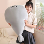Plush toy in the shape of a Sacabambaspis fish