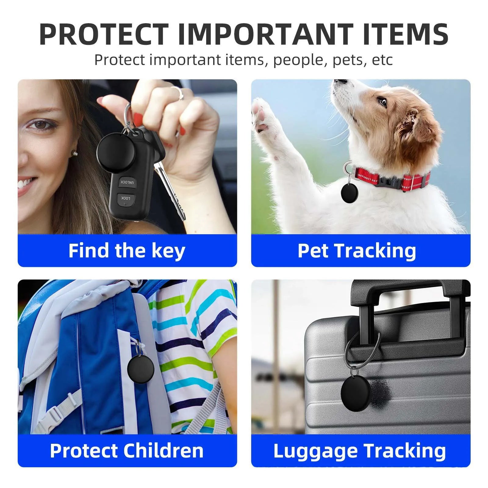 Safe Pet Monitoring – Smart Tracker with Reflective Collar