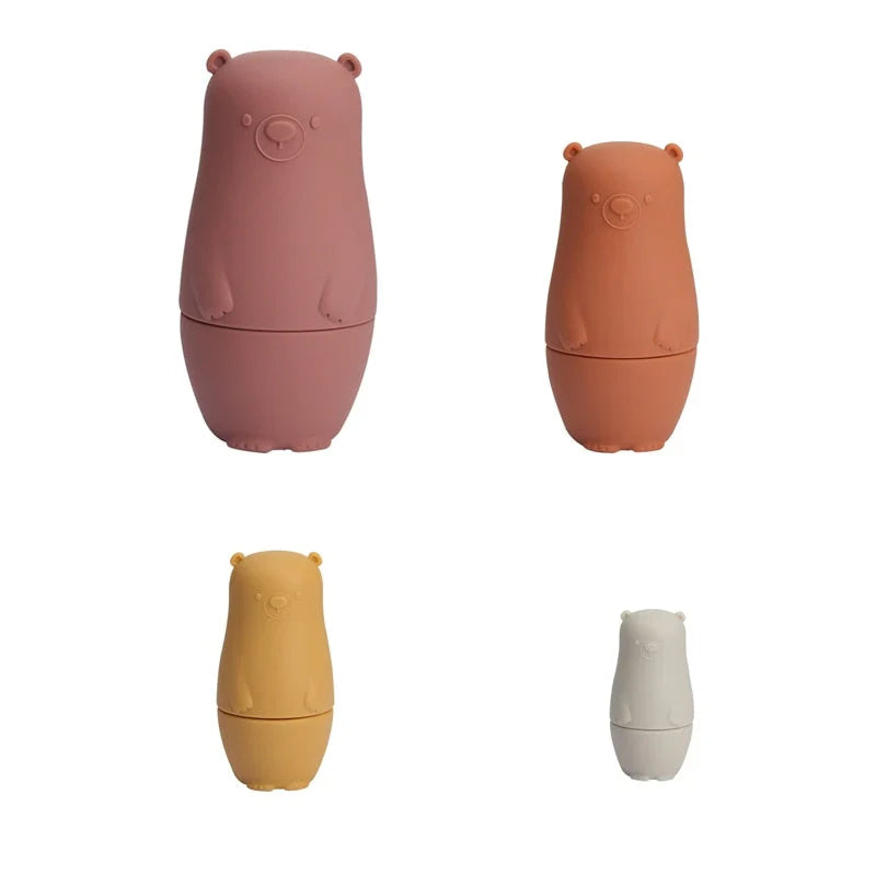Creative Stacking Toy – Soft, Safe, and Educational - Set of 4