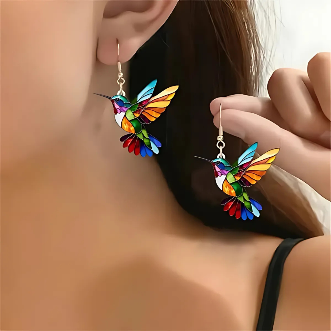 Samantha - Stilvolles Kolibri-Halsband
