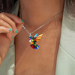 Samantha - Stilvolles Kolibri-Halsband