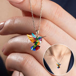 Samantha - Stilvolles Kolibri-Halsband