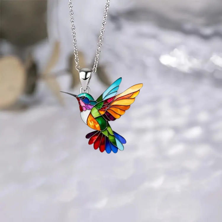 Samantha - Stilvolles Kolibri-Halsband
