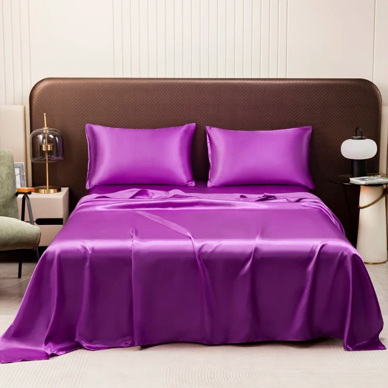 Lightweight Satin Bedding Set | Cooling and Gentle