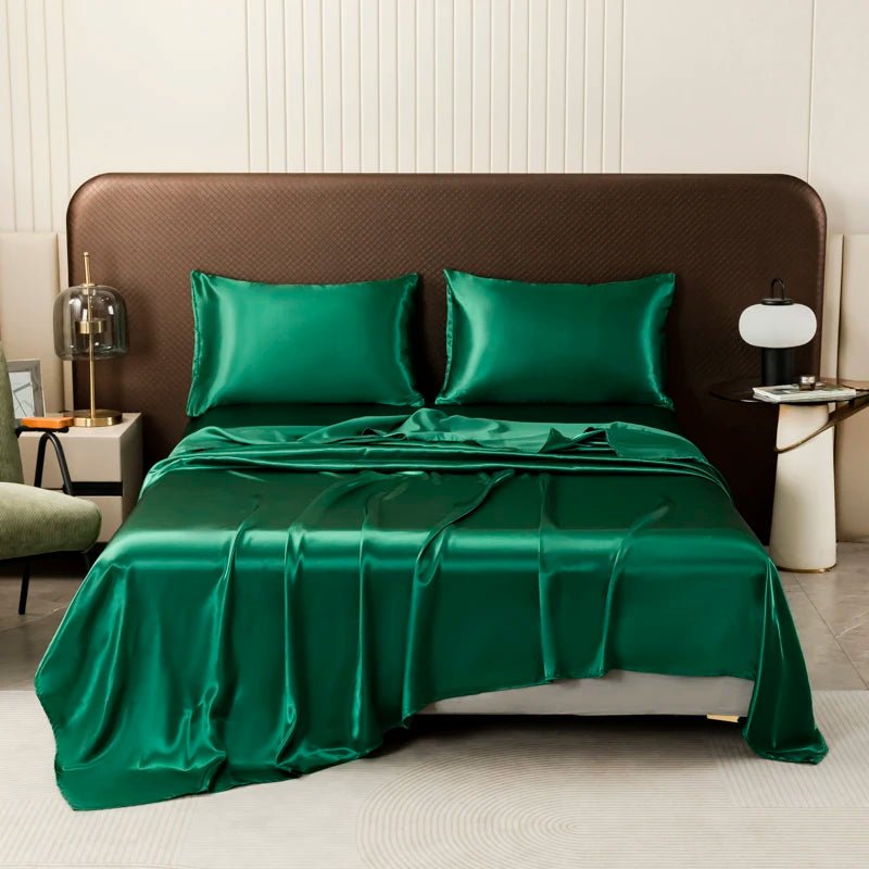 Lightweight Satin Bedding Set | Cooling and Gentle