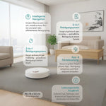 All-rounder vacuum cleaner with mopping function for perfect floors