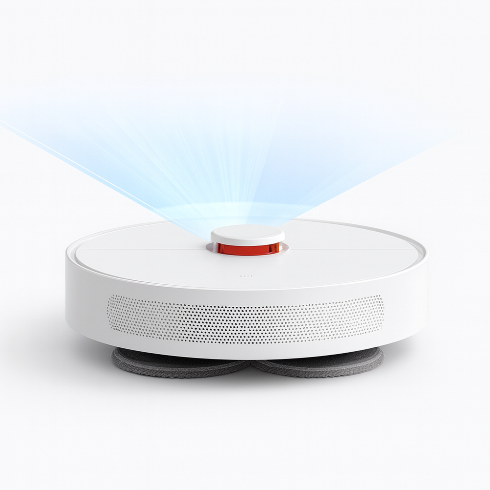 Multifunctional vacuum and mop robot with smart navigation