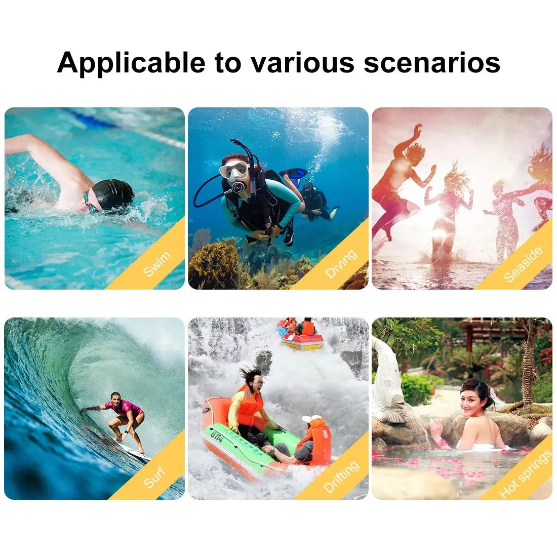 Waterproof Diving Case for iPhone with 40m Protection and Touch Control – AquaGuard